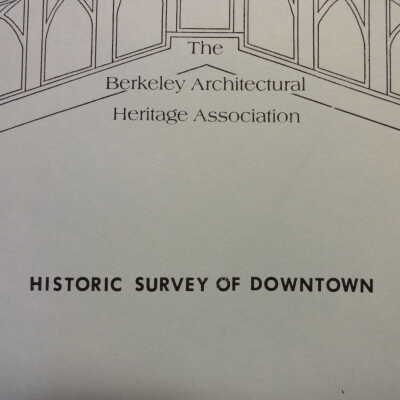 Historic Survey of downtown.