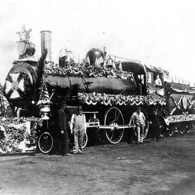 Engineers for President Theodore Roosevelt's Train