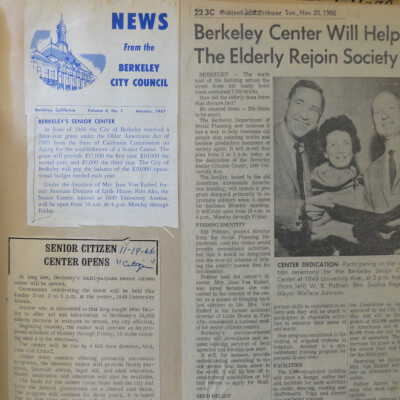 Berkeley Senior Center records
