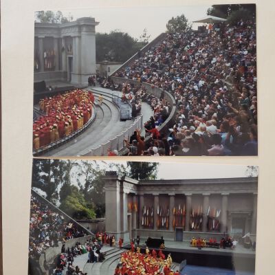 Photographs of Berkeley schools and students.