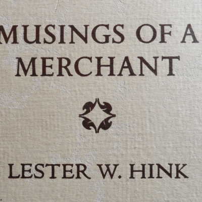 MUSINGS OF A MERCHANT