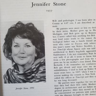 Jennifer Stone published writings