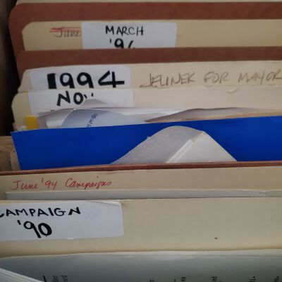 Election and other materials collected by Ann Chandler