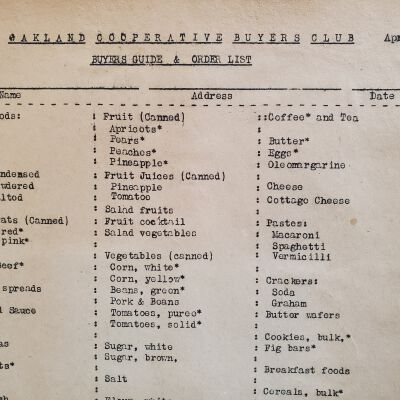 Scrapbook relating to Pacific Cooperative Services. 1936-1938
