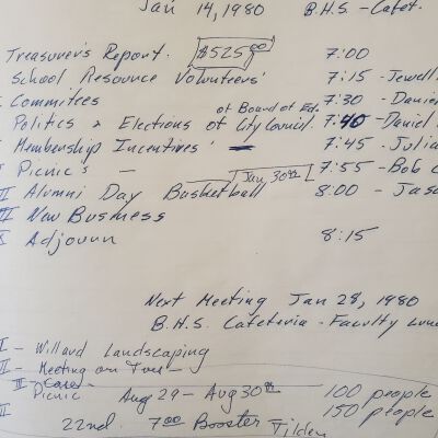 Berkeley High School Alumni Asssociation records