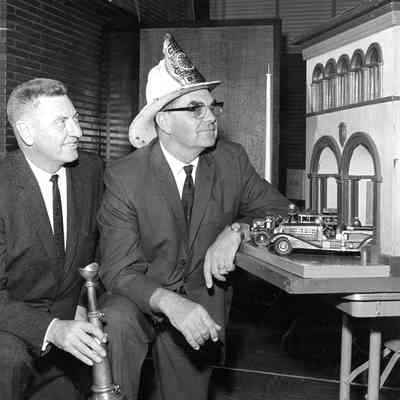 Model of old 1912 Fire House #2