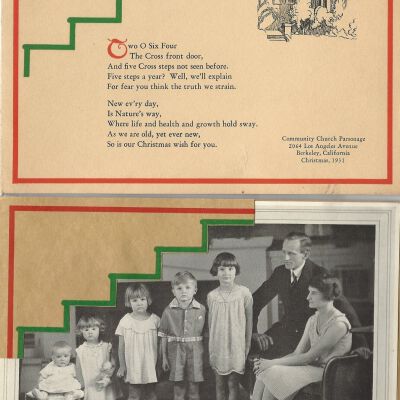 Laurance L. Cross Christmas Cards