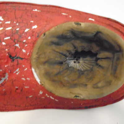 Inside of helmet