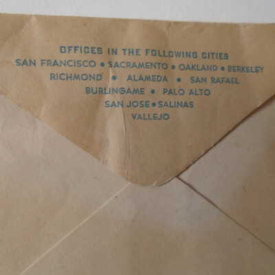 back of envelope