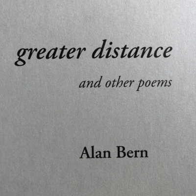 Greater distance and other poems