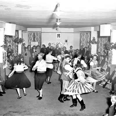 Folk dancers