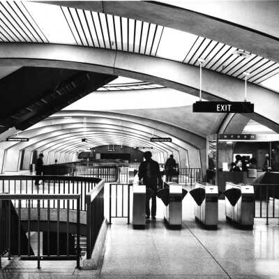 BART station, downtown Berkeley