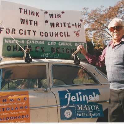 Man promoting write-in votes