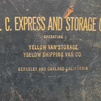 U. C. Express and Storage Co. photo album
