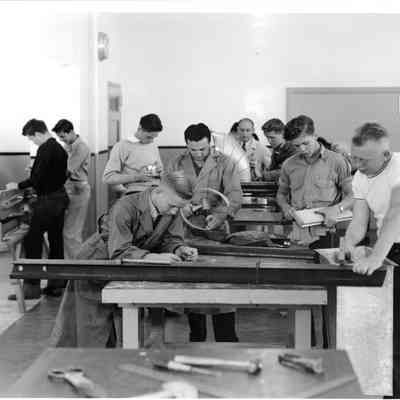 Berkeley High School - Metal shop