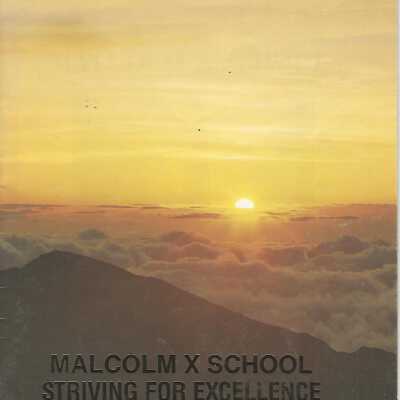 Malcolm X School Yearbook