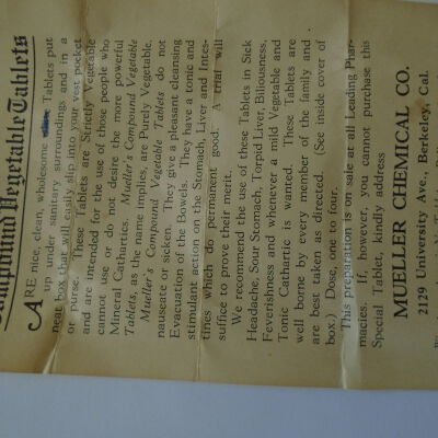 enclosed paper information sheet