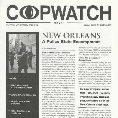 Copwatch report
