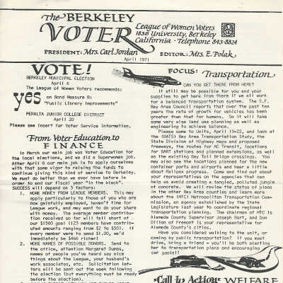 The Berkeley Voter