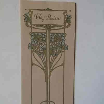 Chez Panisse Menu