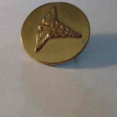 Army Medic Collar Pin
