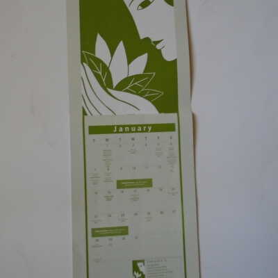 opened calendar