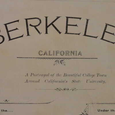 Berkeley, California. A portrayal of the beautiful college town around California's state university.