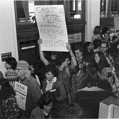 Anti-Draft Protest