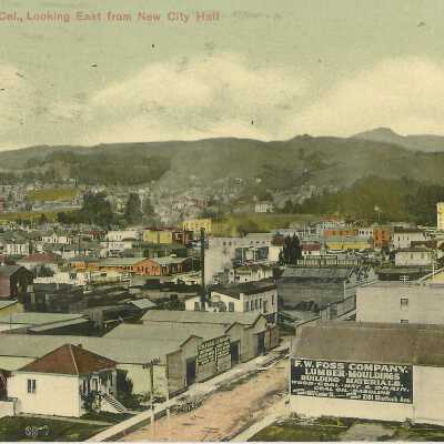 Berkeley, Cal., Looking East from New City Hall