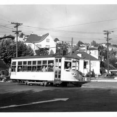 Streetcar at Marin Circle