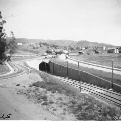 Northbrae Tunnel and landscape