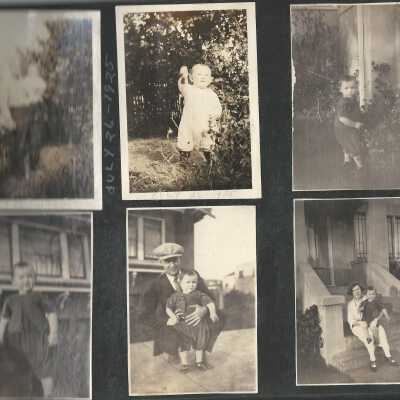 Elmo Ruckel, Nellie Shore Ruckel, son Bill