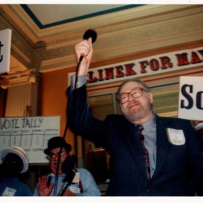 Don Jelinek for mayor rally