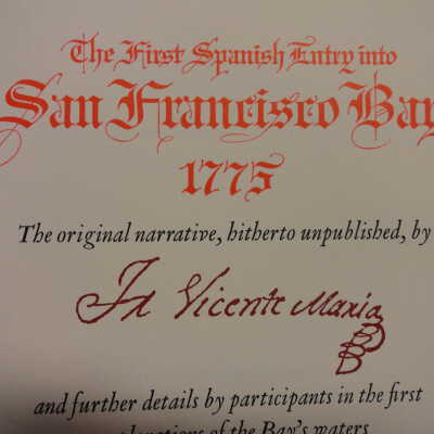 The first Spanish entry into San Francisco Bay, 1775