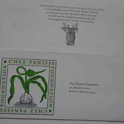 Envelope Chez Panisse Foundation