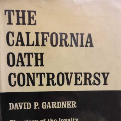 The California Oath Controversy
