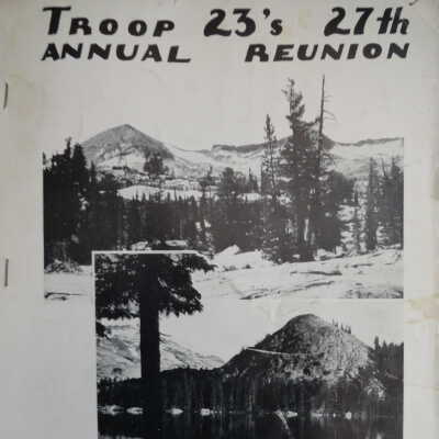 Annual reunion, BSA Troup 23