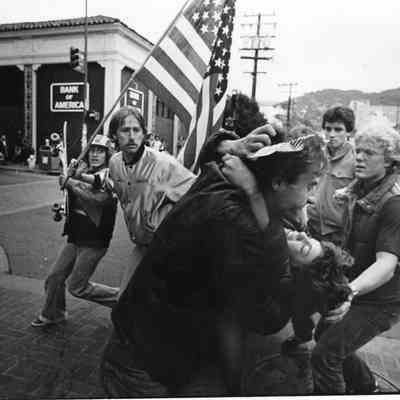 Protest scene