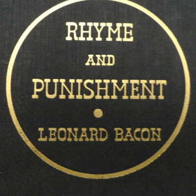 Rhyme and Punishment