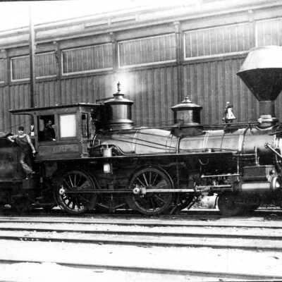 Central Pacific steam train, engine 179