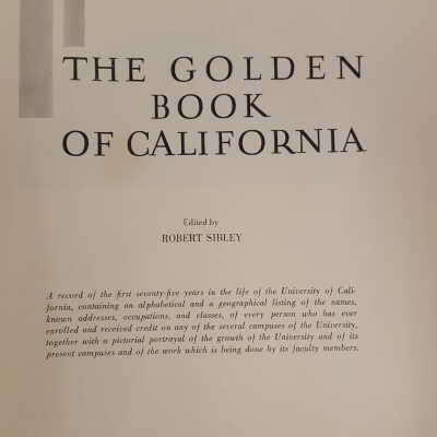 The Golden Book of California