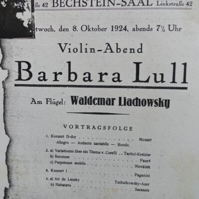 Barbara Lull Rahm scrapbook, 1915-1973