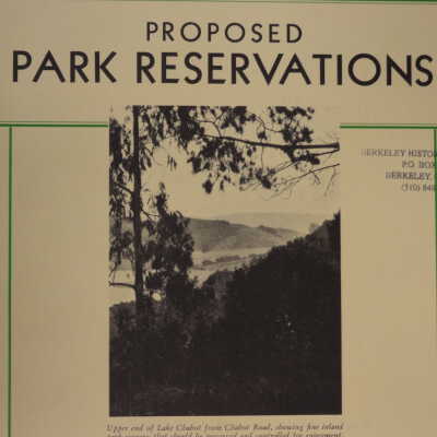Proposed Park Reservations For East Bay Cities