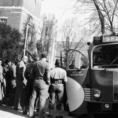 Japanese relocation bus