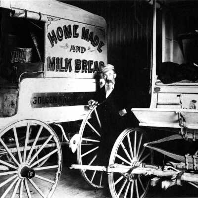 Golden Sheaf delivery wagon