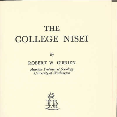 The College Nisei (D805.U5 O2)