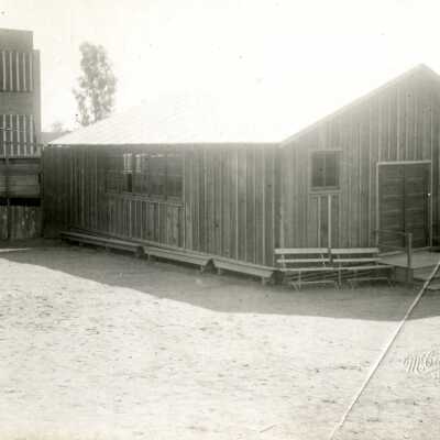 Hillside School wooden building