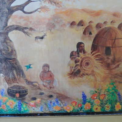 The Invisible Becomes Visible (mural)