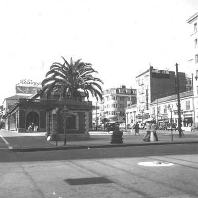 SP Depot, downtown