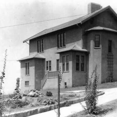 Moyle residence at 1584 Hawthorne Terrace view from southeast